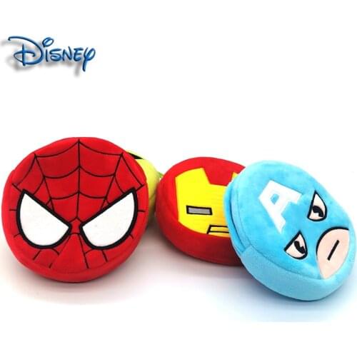 Avengers Captain America Hulk Iron Man Spiderman Plush Doll Coin Purse Messenger Bag Childrens backpack decoration bag