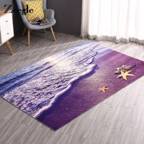 Zeegle Floor Mats Soft Carpets for Living Room Kitchen Carpet Anti-slip Bathroom Mats indoor Doormat Rug Home Mat