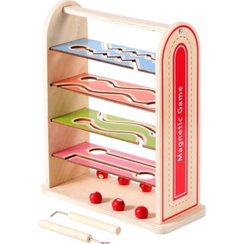 Educational Wooden Toys for Kids Preschool Toddlers Wooden Interactive Game