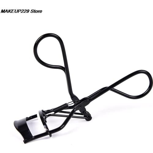 1Pc Black Eyelash Curler Women Lash Nature Style Stainless Steel Curl Eyelash Curlers Black Beauty Tool