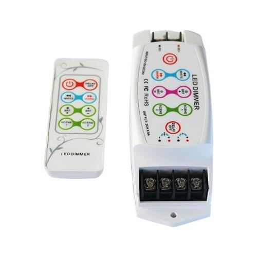RF Wireless CCT controller brightness adjustable LED strip color temperature light controller