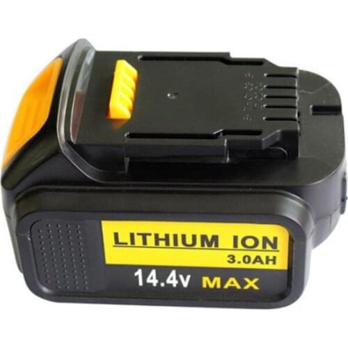 Cheapest Brand 14.4V Li-ion battery pack 3000mah for Dewalt cordless Electric drill screwdriver DCB140, XR DCB140-XJ,DCB-141