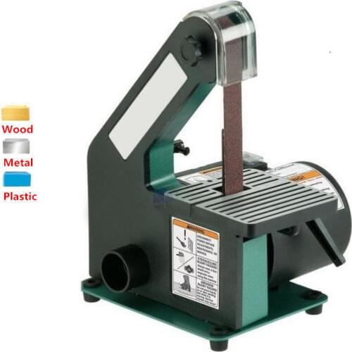 Sanding Machine Belt Sander Metal Polisher Knife Grinder Chamfering Machine 220V 350w High Quality