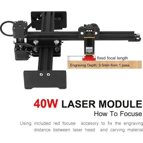 30w Laser Engraving Machine Desktop Laser Engraver Printer Portable Carver DIY Laser Logo Mark Printer Working Area 170*200mm