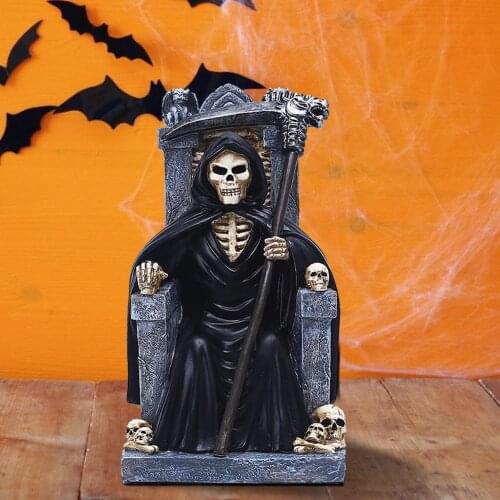 Halloween Party Decoration Resin Craft For Halloween Skeleton Horror Halloween Decor Supplies