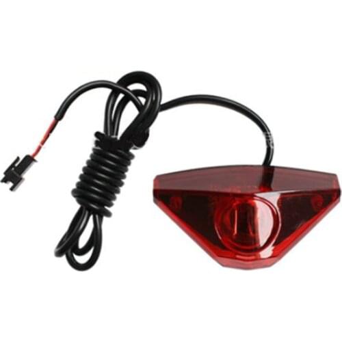 6-80V LED Electric Motorcycle Scooter Rear Tail Light Mountain Bike Brake Light Foldable Bicycle Rear Brand Lighting Tail Light