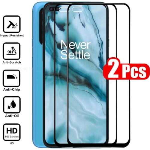 2Pcs Tempered Protective Glass the For OnePlus Nord Screen Protector For One Plus Nord 8T Tempered glass For One PlusNord