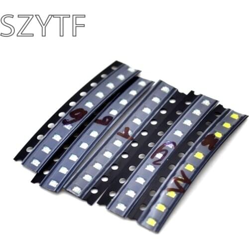 0805 LED component packages red green blue white orange (50pcs) SMD LED 50pcs/lot