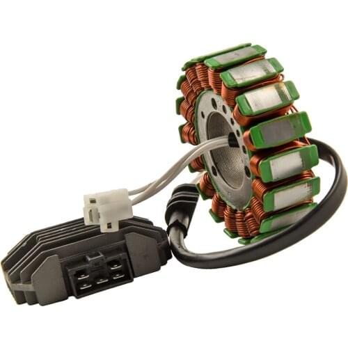 1pcs COIL STATOR+VOLTAGE REGULATOR RECTIFIER for Yamaha R6 YZF-R6 1999 2000