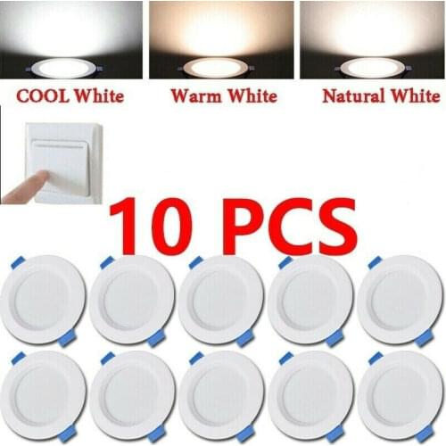 10pc 5W/9W/12W/18W LED Downlight Spotlight Ceiling Light Recessed lamp 110v/220v