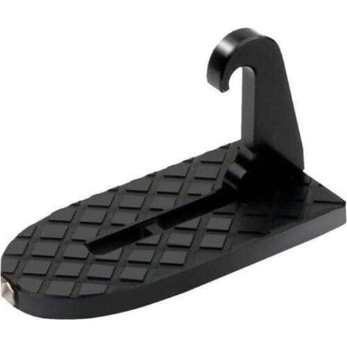 2 in 1 Car Folding Step Ladder Auxiliary Pedal Car Roof Pedal Foot Pegs With Safety Hammer Easy To Access The Roof Auto Parts