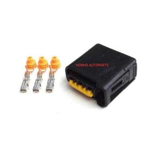 5 spcs 3 pin automotive ignition coil female connector for Subaru FW-C-D3F FW-C-D3F-B