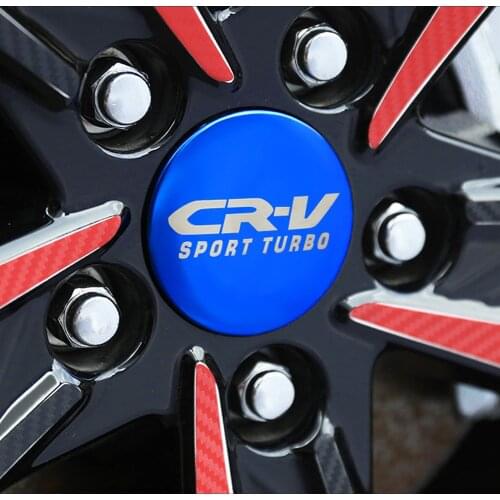 Car wheel hub cover decorative ring stainless steel car standard patch for Honda CRV CR-V 2017 2018 2019 2020 Accessories Emblem
