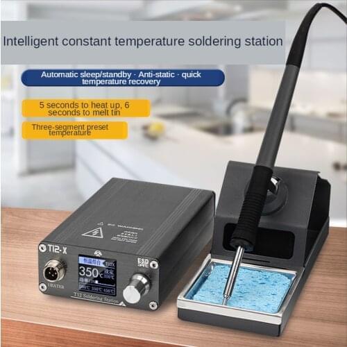 T12X Electric Doldering Iron Welding Tool Household High Frequency Soldering Station DIY Kit
