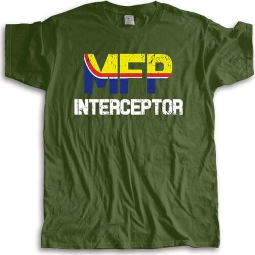 Cotton Tshirt mens summer Tops MFP Main Force Patrol Interceptor Mad Max T-Shirt men tshirt summer teeshirt plus size