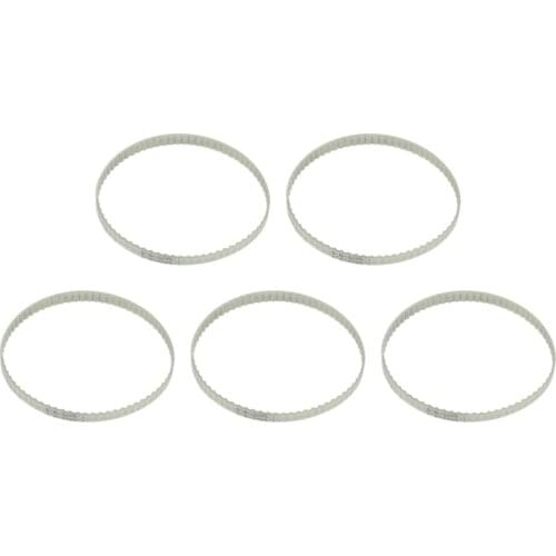 HLZS-5pcs Synchronous belt GT2 silicone timing belt M1.5 x 70T x 9.5mm cj0618 SIEG C2 C3-CJ0618-029B