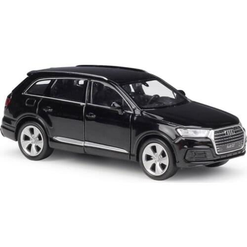 WELLY 1:36 Scale Audi Q3/Audi Q7 SUV Pull Back Diecast Model Car Metal Alloy Toy Simulation Car For Kids Gift Collection
