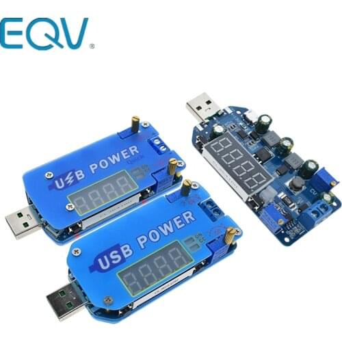 DP2F DC DC adjustable usb laboratory power supply DC 0.5-30V 15W voltage regulator QC2.0 QC3.0 AFC FCP Quick charge trigger