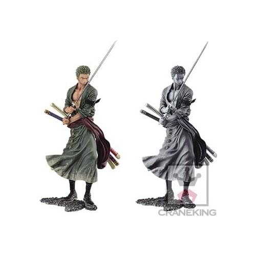 NEW hot 20cm One piece Roronoa Zoro Pictorial book action figure toys Christmas gift collectors