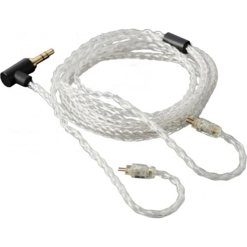 JCALLY for ZSN/ZST/ZS10/AS10/ES3 8 Strand Braided Wired Earphone Upgraded Cable