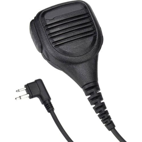 PMMN4013A 2-Pin Handheld Speaker PTT Mic Microphone For Motorola GP300 GP88s PMR446 PR400 Mag One BPR40 A8 EP450 AU1200 Radio