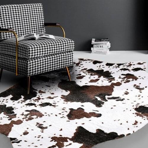 Modern Area Rugs Home Bedroom Living Room Sofa Shaggy Plush Floor Carpet Mat