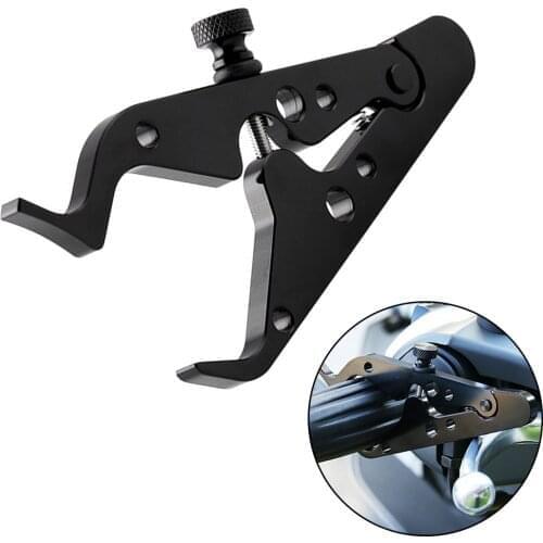 Universal Cruise Control Assist Throttle Clamp with Rubber Ring Handlebar for Motorcycle Moto Accessories