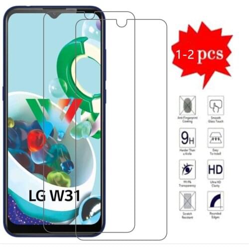 Tempered Glass For LG W31 Screen Protector Protective Film on LG W31+ W31Plus Glass Film ExplosionProof Cover Glass