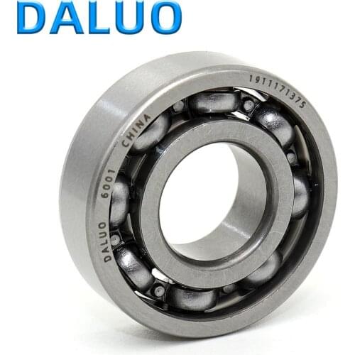 1PCS 6001 12X28X8 DALUO Bearing 6001 P6 ABEC-3 Open Single Row Deep Groove Ball Bearings Metric