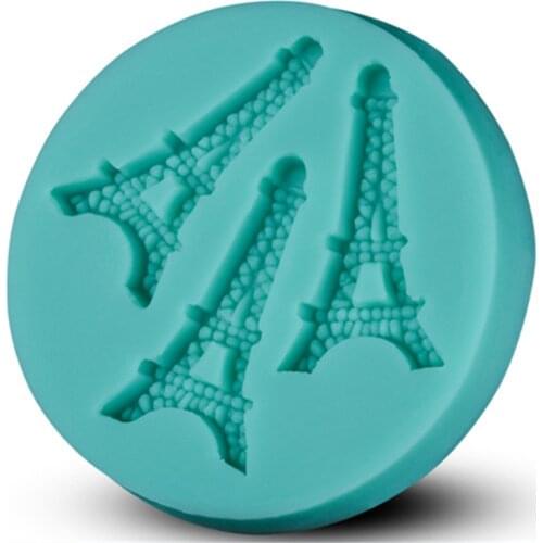 1 PCS DIY Cake Decorating Tools Tower Cake Molds 3D Silicone Fondant Chocolate Mould Kitchenware Accessories E096