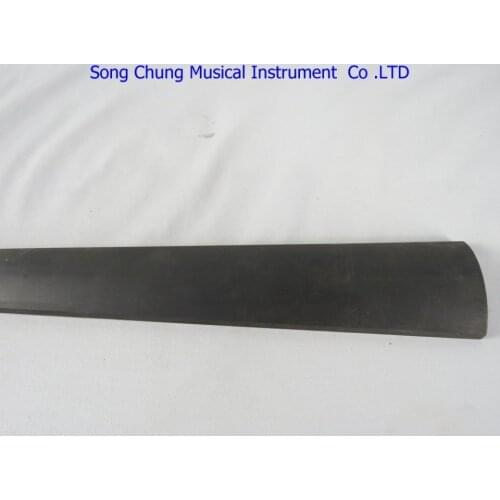 1pcs Top quality undyed black cello indonesia ebony round fingerboard 3/4