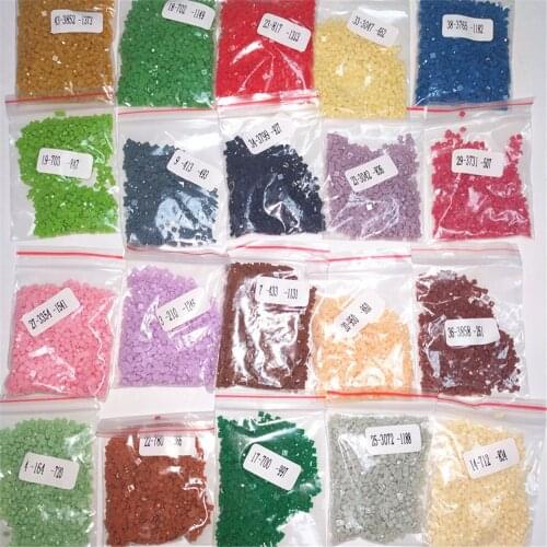 EverShine Diamond Painting Accessory DMC 447 Color Full Round/Square Drills 5D DIY Diamond Embroidery Rhinestone Tool