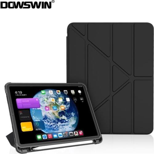 For iPad Air 4 2020 Case with Pencil Holder Smart Silicone Cover For iPad Air 4th Generation Case