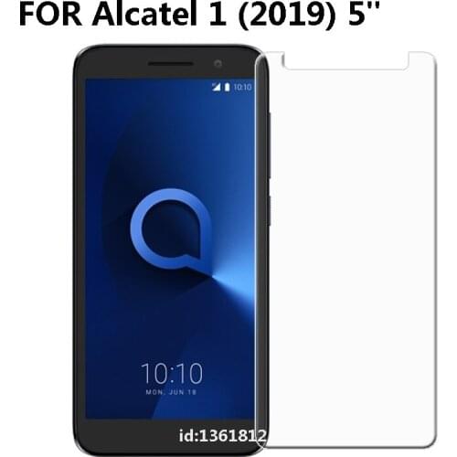 For Alcatel 1 2019 Smartphone Glass 9H High Quality Protective Transparent Glass Film Screen Protector For Alcatel 1 Glass 5inch
