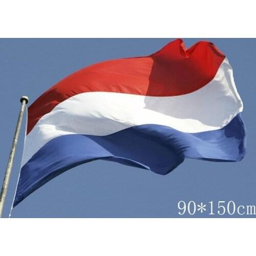 Netherlands Flag No. 4 Polyester Flag 90*150cm 3*5ft Hanging Flag