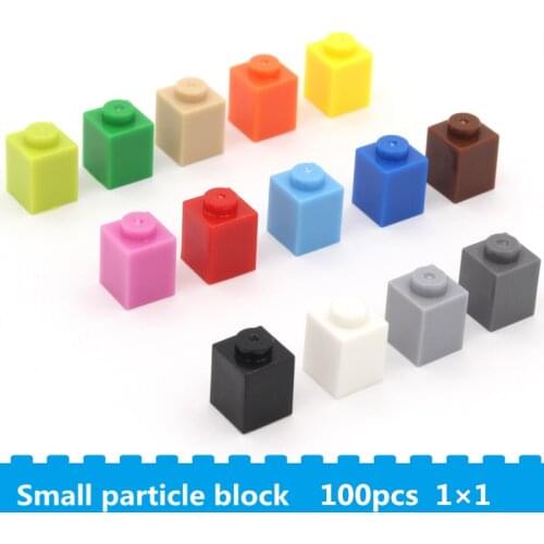 City Model Building blocks 1×1 brick diy toys Compatible with known brand Early education training toys for children