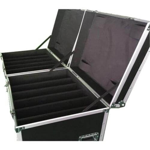 Flight Case P3.91 die casting aluminum,500mmx1000mm aluminium die casting cabinet, P3.91 P4.81 Flight Case, 1 Pack 6 flight case