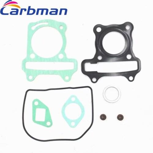 Carbman Cylinder Head Gasket Set for GY6 49cc 50cc scooter ATV Go kart bike