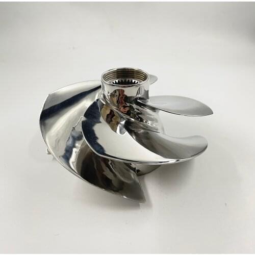 Jet Ski Impeller 161mm fit Seadoo BRP RXP-X 300 RXT-X 300 GTX LIMITED 300 4 Blade Polished 267000951