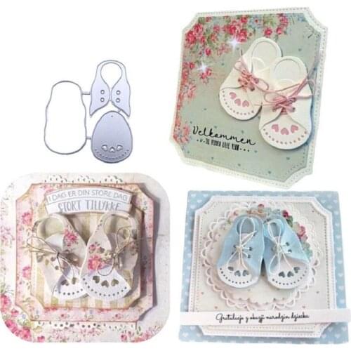 Reunion Craft Metal Cutting Dies Cut Die Mold Baby Shoes Scrapbook Paper Craft Album Card Punch Knife Art Cutter Dies