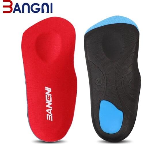 3ANGNI Heel Pain Plantar Fasciitis half insoles Flat feet Orthotic Arch Support Inserts Orthopedic Shoes Insoles Men Woman