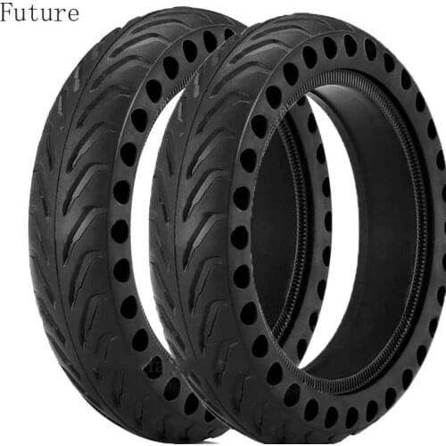 2Pcs Electric Scooter Rubber Solid Tire for Xiaomi Mijia M365 MI Pro 2 Shock Absorber Damping Tyre Scooter Accessories 8.5 Inch