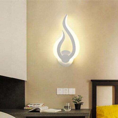 Simple Acrylic Led Wall Lamp Main Bedroom Bedside baby Lamp Hallway Stairway Led Sconce Indoor Modern Wall Light