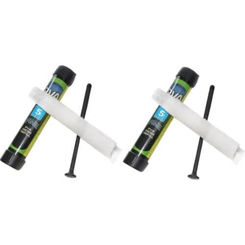 2x 5m 18/25/37/44mm Fishing Bait Net Refill Stocking Accessories Mesh Bag