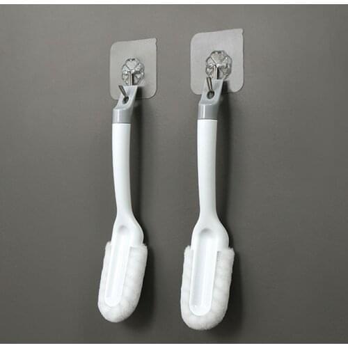 Shoe brushes do not hurt shoes cleanliness multifunctional brush washes household long handle brush 5*2*24cm