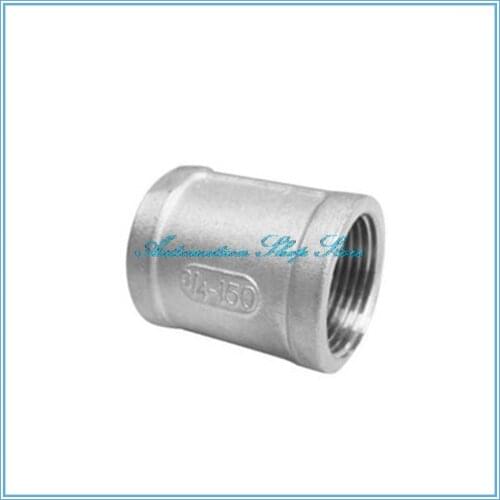 Water connection Female Threaded Coupling F/F Stainless Steel SS304 Couple Pipe Fittings