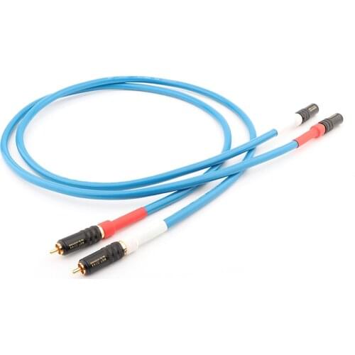 SQ-88B G5 OCC Silver Plated interconnect cable with WBT-0144 RCA plug connector Vinshle