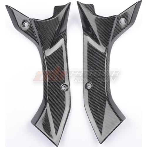 Air Intake Vent Cover For Yamaha YZF R6 2017 2018 2019 2020 Full Carbon Fiber 100% Twill
