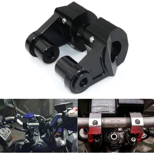 25.4mm Motor Handlebars Fat Bar Mount Clamps Risers Fit For Yamaha XV 1600 Road Star XV1700 XVS950/V-Star 950 XVZ1300 ROYAL STAR