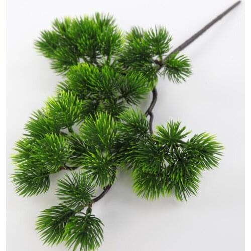1xpcs Christmas Artificial Plants Evergreen Realistic Pine Picks For Flower Arrangements Wreaths